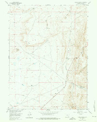Download a high-resolution, GPS-compatible USGS topo map for Sybille Springs, WY (1976 edition)