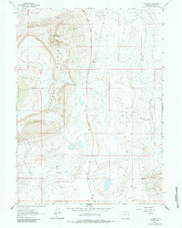 Download a high-resolution, GPS-compatible USGS topo map for T B Ranch, WY (1984 edition)