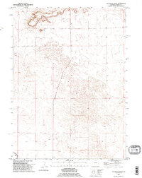 Download a high-resolution, GPS-compatible USGS topo map for Tea Kettle Rock, WY (1995 edition)