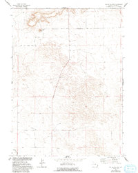 Download a high-resolution, GPS-compatible USGS topo map for Tea Kettle Rock, WY (1993 edition)