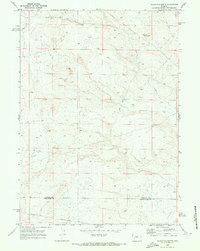preview thumbnail of historical topo map of Sublette County, WY in 1969