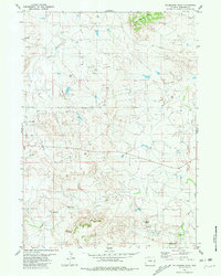 Download a high-resolution, GPS-compatible USGS topo map for Telephone Draw, WY (1981 edition)