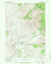 Download a high-resolution, GPS-compatible USGS topo map for Ten Sleep, WY (1971 edition)