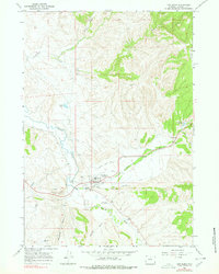Download a high-resolution, GPS-compatible USGS topo map for Ten Sleep, WY (1978 edition)