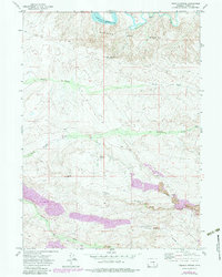 Download a high-resolution, GPS-compatible USGS topo map for Tenmile Spring, WY (1983 edition)