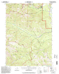 Download a high-resolution, GPS-compatible USGS topo map for Teton Pass, WY (1998 edition)