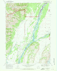 Download a high-resolution, GPS-compatible USGS topo map for Teton Village, WY (1971 edition)