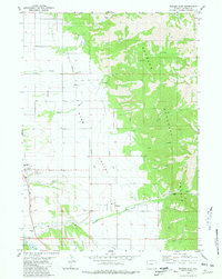 Download a high-resolution, GPS-compatible USGS topo map for Thayne East, WY (1981 edition)