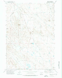 Download a high-resolution, GPS-compatible USGS topo map for The Gap, WY (1974 edition)