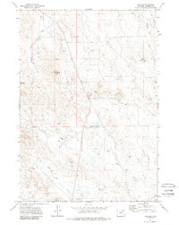 Download a high-resolution, GPS-compatible USGS topo map for The Gap, WY (1988 edition)