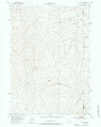 Download a high-resolution, GPS-compatible USGS topo map for The Nipple, WY (1976 edition)