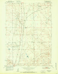 1951 Map of Bar Nunn, WY