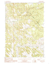 Download a high-resolution, GPS-compatible USGS topo map for The Rocks, WY (1985 edition)