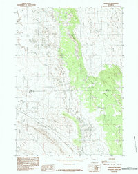 Download a high-resolution, GPS-compatible USGS topo map for Thornton, WY (1984 edition)