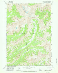 Download a high-resolution, GPS-compatible USGS topo map for Thorofare Buttes, WY (1973 edition)