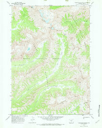 Download a high-resolution, GPS-compatible USGS topo map for Thorofare Buttes, WY (1973 edition)