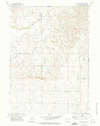 Download a high-resolution, GPS-compatible USGS topo map for Tin Can Lake, WY (1975 edition)