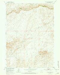 Download a high-resolution, GPS-compatible USGS topo map for Tin Cup Mountain, WY (1973 edition)