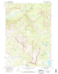 Download a high-resolution, GPS-compatible USGS topo map for Togwotee Pass, WY (1990 edition)