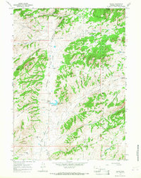 Download a high-resolution, GPS-compatible USGS topo map for Toltec, WY (1967 edition)