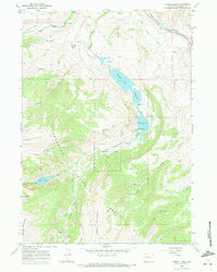 Download a high-resolution, GPS-compatible USGS topo map for Torrey Lake, WY (1972 edition)