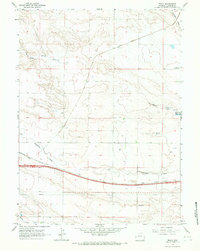 Download a high-resolution, GPS-compatible USGS topo map for Tracy, WY (1967 edition)