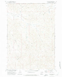 Download a high-resolution, GPS-compatible USGS topo map for Truman Draw, WY (1975 edition)
