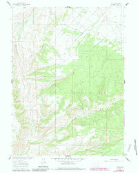 Download a high-resolution, GPS-compatible USGS topo map for Tullis, WY (1984 edition)