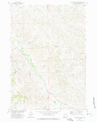 Download a high-resolution, GPS-compatible USGS topo map for Twentymile Butte, WY (1975 edition)