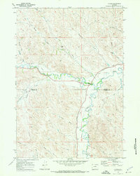 Download a high-resolution, GPS-compatible USGS topo map for Ucross, WY (1973 edition)