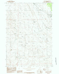 Download a high-resolution, GPS-compatible USGS topo map for Upton West, WY (1984 edition)