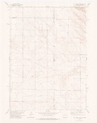 Download a high-resolution, GPS-compatible USGS topo map for Van Tassell SE, WY (1978 edition)