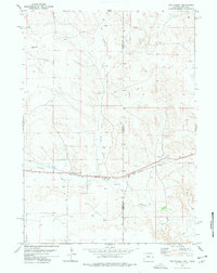 Download a high-resolution, GPS-compatible USGS topo map for Van Tassell, WY (1978 edition)