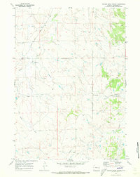 Download a high-resolution, GPS-compatible USGS topo map for Walker Creek School, WY (1973 edition)
