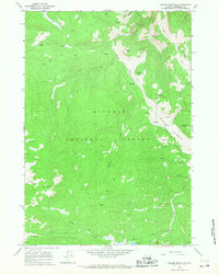 Download a high-resolution, GPS-compatible USGS topo map for Walker Mountain, WY (1968 edition)