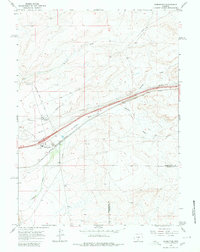 Download a high-resolution, GPS-compatible USGS topo map for Wamsutter, WY (1980 edition)