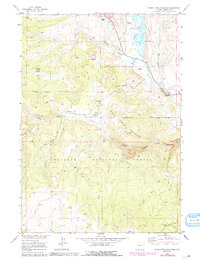 Download a high-resolution, GPS-compatible USGS topo map for Warm Spring Mountain, WY (1981 edition)