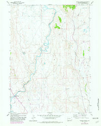 Download a high-resolution, GPS-compatible USGS topo map for Warren Bridge, WY (1982 edition)