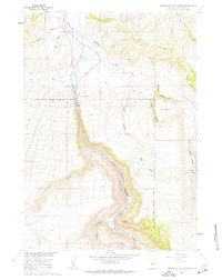 Download a high-resolution, GPS-compatible USGS topo map for Wedding Of The Waters, WY (1962 edition)