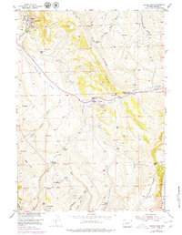 Download a high-resolution, GPS-compatible USGS topo map for Weiser Pass, WY (1979 edition)