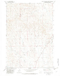 Download a high-resolution, GPS-compatible USGS topo map for West Fork Buffalo Creek, WY (1982 edition)