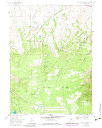 Download a high-resolution, GPS-compatible USGS topo map for White Rock Canyon, WY (1983 edition)