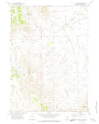 Download a high-resolution, GPS-compatible USGS topo map for Whitetail Creek, WY (1974 edition)