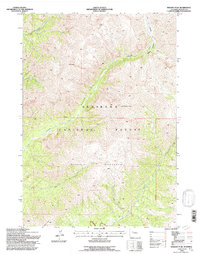 Download a high-resolution, GPS-compatible USGS topo map for Wiggins Peak, WY (1997 edition)