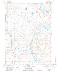 Download a high-resolution, GPS-compatible USGS topo map for Wilcox, WY (1982 edition)