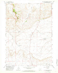 Download a high-resolution, GPS-compatible USGS topo map for Wild Irish Reservoir, WY (1964 edition)