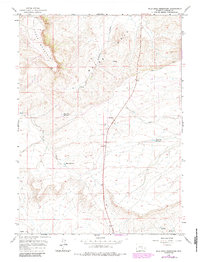 Download a high-resolution, GPS-compatible USGS topo map for Wild Irish Reservoir, WY (1985 edition)