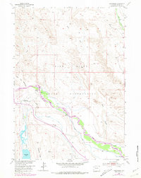 Download a high-resolution, GPS-compatible USGS topo map for Wilderness, WY (1979 edition)