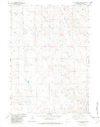 Download a high-resolution, GPS-compatible USGS topo map for Wildlife Draw West, WY (1982 edition)