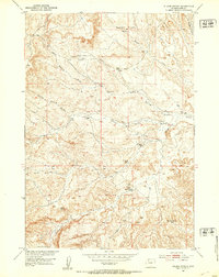 Download a high-resolution, GPS-compatible USGS topo map for Wilson Spring, WY (1953 edition)